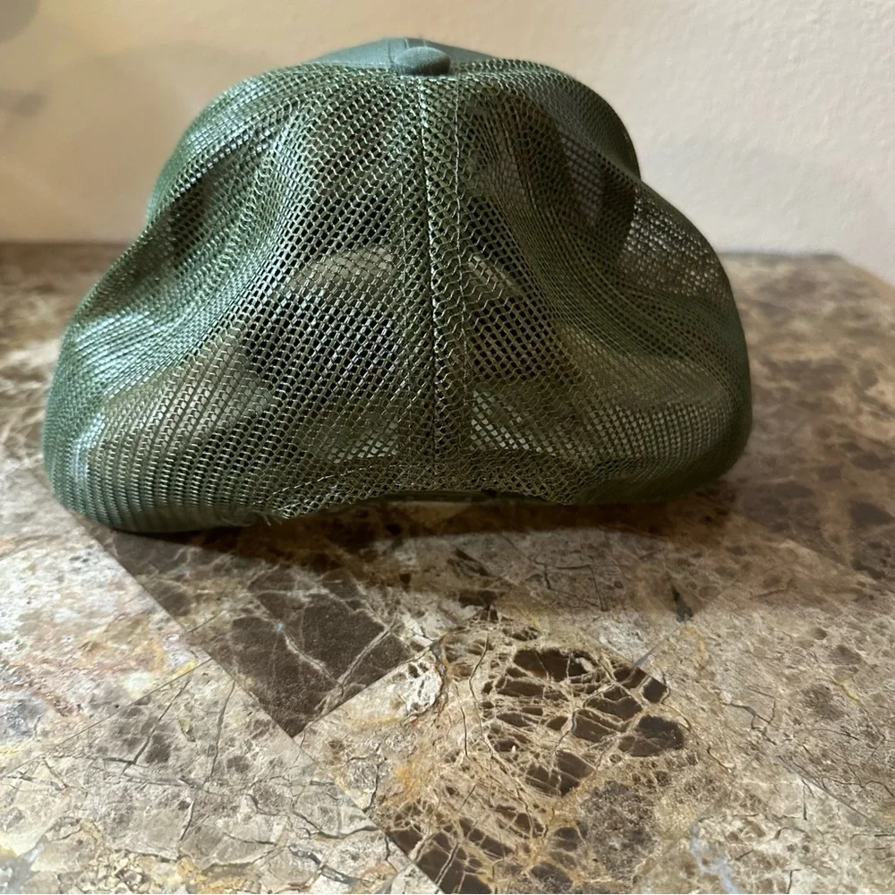 Bass Pro Club Green Trucker Adjustable Hat - Picture 5 of 8